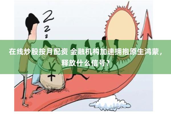 在线炒股按月配资 金融机构加速拥抱原生鸿蒙，释放什么信号？